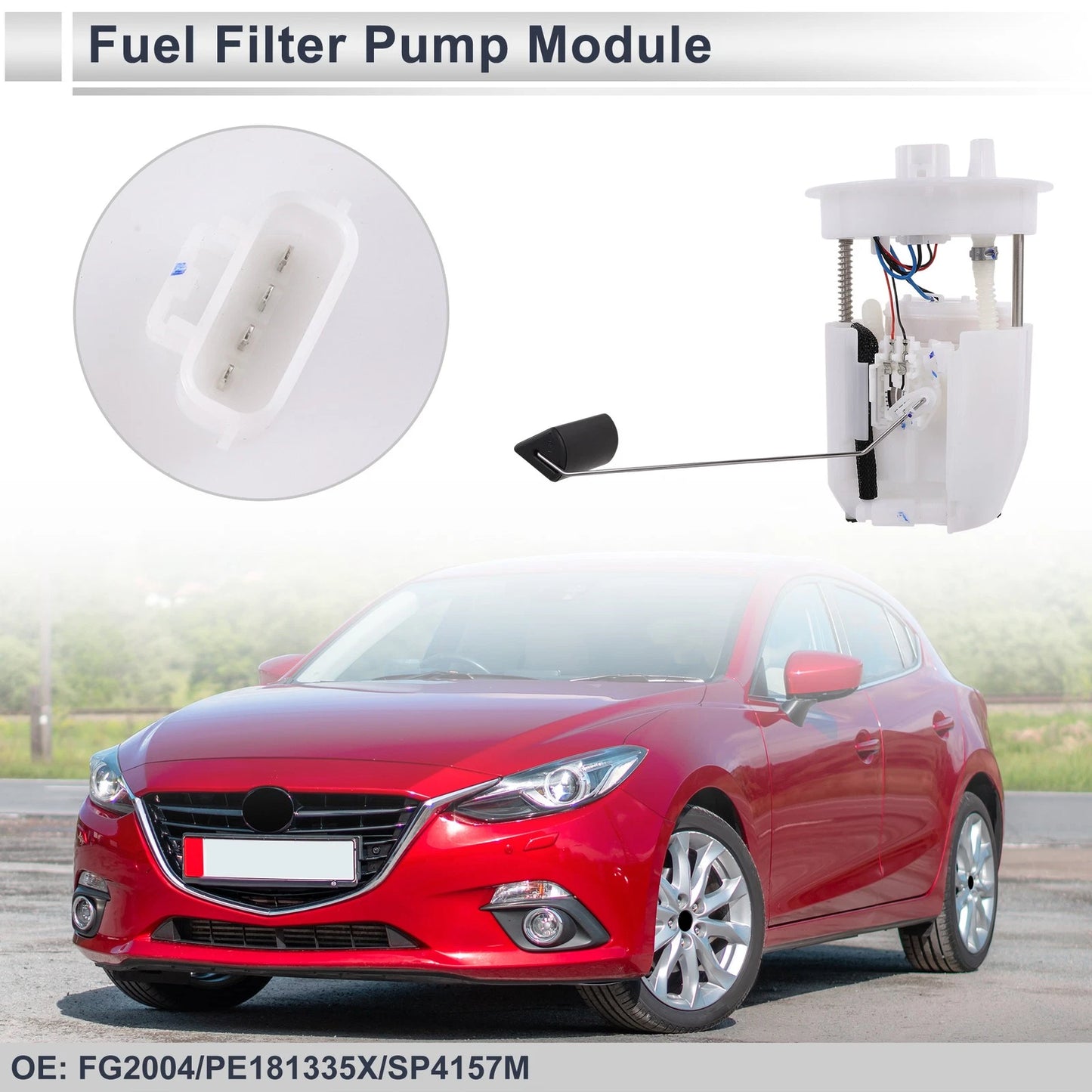 Fuel Pump Assembly for Mazda 3 2014-2018 L4 2.0L 2.5L