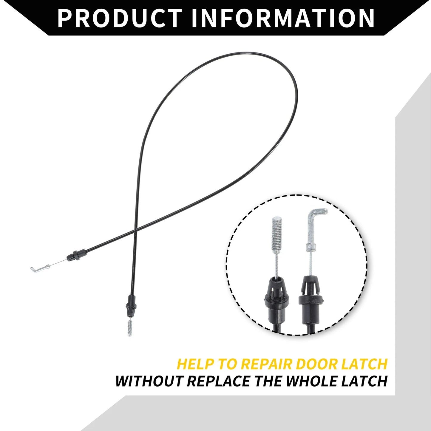 Front Door Lock Cable for Ford Transit MK6 MK7 (2000-2014)