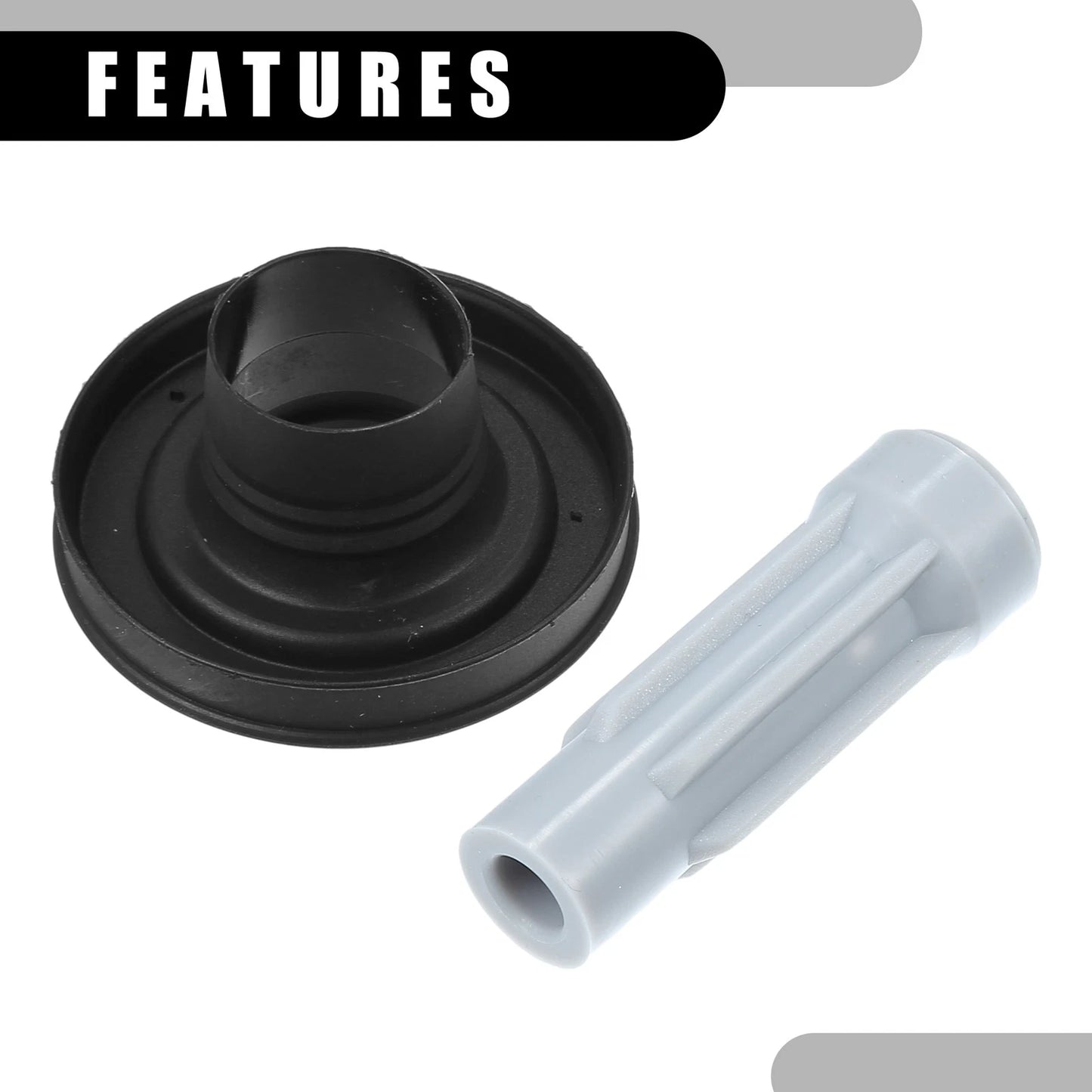 Engine Ignition Coil Boot Kit for Ford F150 2011-2016 (2 x Black)