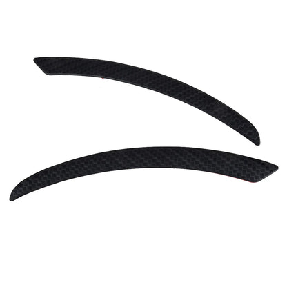 Car Wheel Eyebrow Arch Protector Trim Lips Fender Flares Carbon Fiber