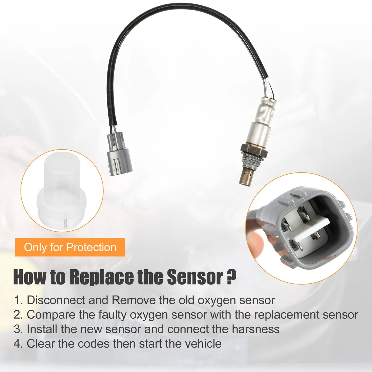 Rear Oxygen Sensor for Toyota RAV4 LE Limited XLE 2.5L L4 (2013-2018)