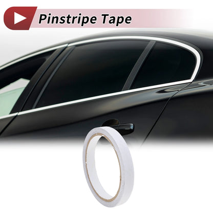 Pinstripe Tape 8mmx10m for Car Stripes DIY Transparent 1 Pc