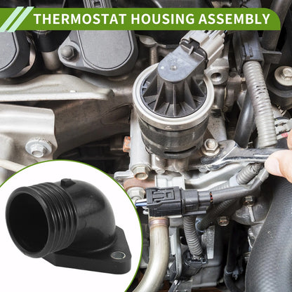 Engine Coolant Thermostat Housing for BMW Z3 E34 E36 316i 318i (1989-2000)