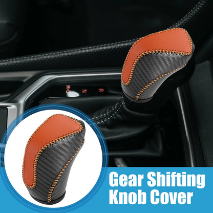 Carbon Fiber Gear Shifting Knob Cover for Subaru Crosstrek (2018-2023)