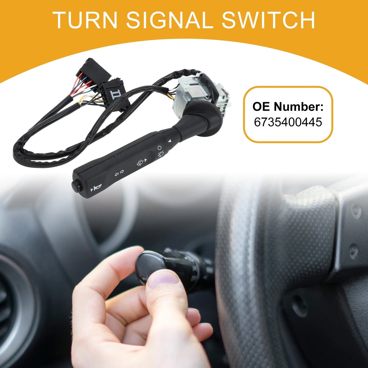 Steering Column Turn Signal Switch for Mercedes-Benz L-Series