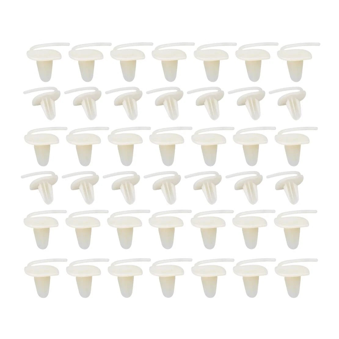 50pcs Nylon Door Panel Molding Fastener Clips for GM (Various Years)