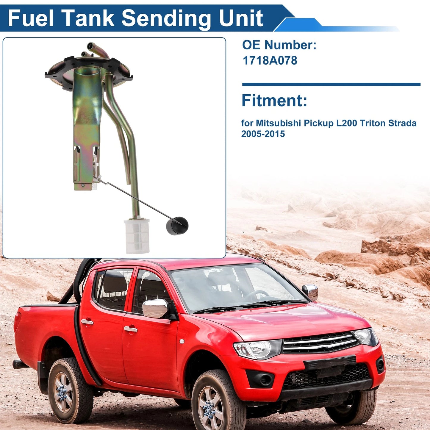 Fuel Level Sending Unit for Mitsubishi L200 (2005-2015)
