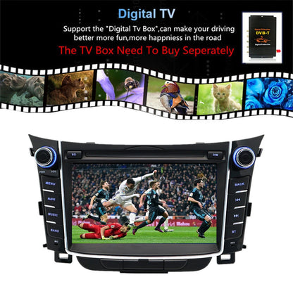 7'' Carplay Stereo Radio Head Unit for Hyundai I30 Elantra GT (2011-2017)
