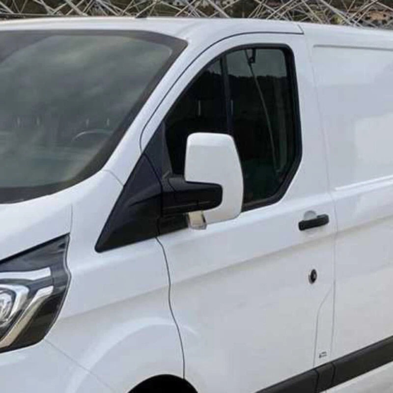Left & Right Rear View Mirror Covers for Ford Transit Custom (2012-2023)
