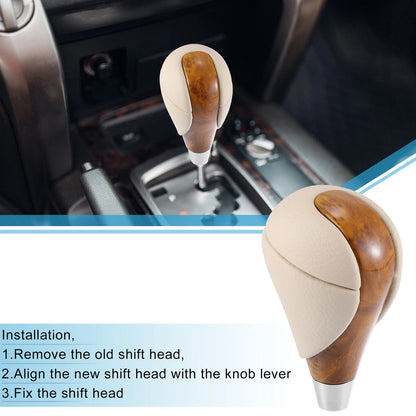 Brown Beige Gear Shift Knob for Lexus