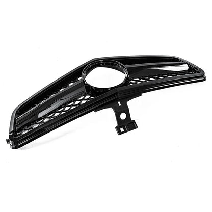 Glossy Black Front Bumper Grille for Mercedes Benz W204 C250 C300 C350 (2007-2014)