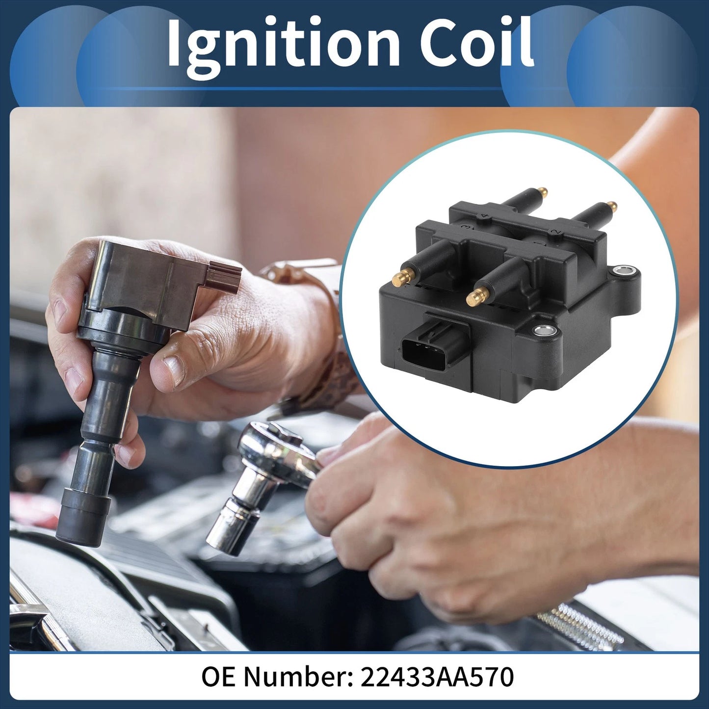 Ignition Coil Pack for Subaru Outback (2000-2005) H4 2.5L