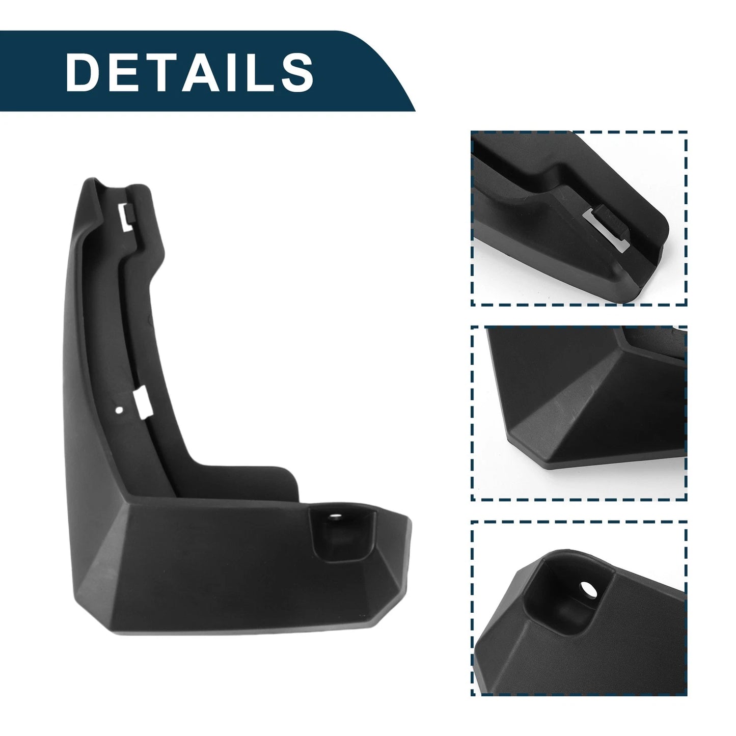 Mud Flaps Splash Guards 1 Set for Toyota Harrier (2021-2023)