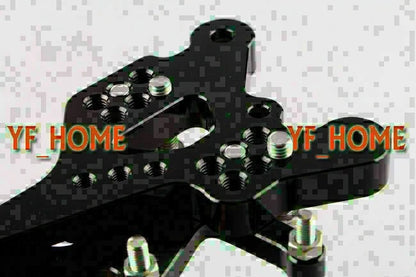 Adjustable Rearsets Foot Pegs for Yamaha YZF R6 2006-2010 (2 x Black)