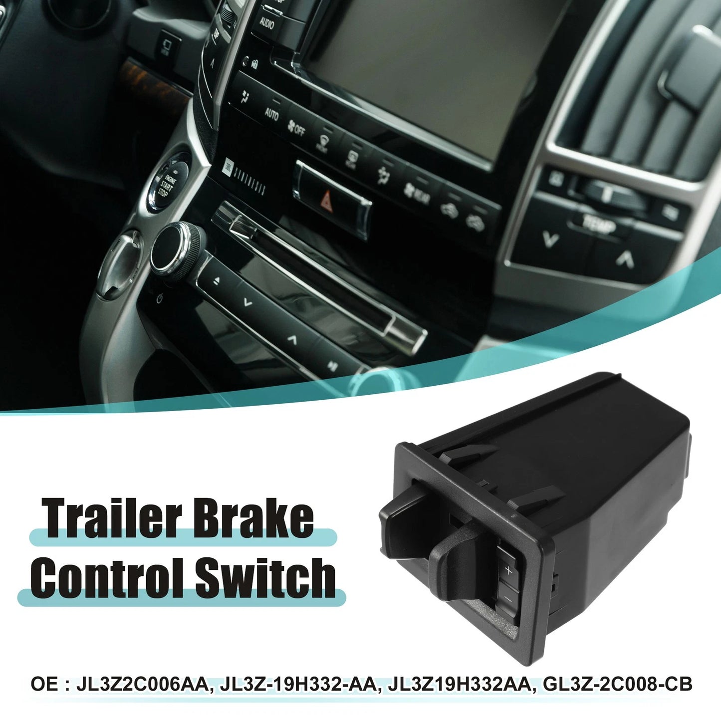 Brake Controller Module for Ford F-150 (2015-2019) Black