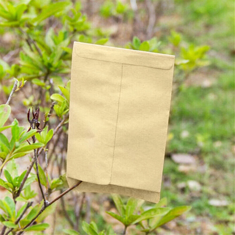 Mini Kraft Paper Seed Packets for Garden Storage Bags 6x11cm