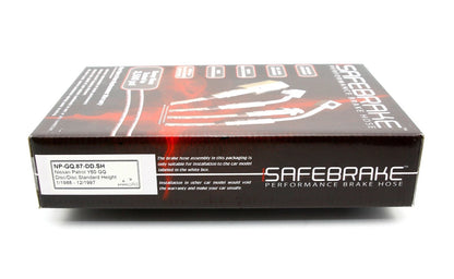 Brake Line Kit for Nissan Patrol Y60 GQ Rear Discs Standard Height (1988-1997)