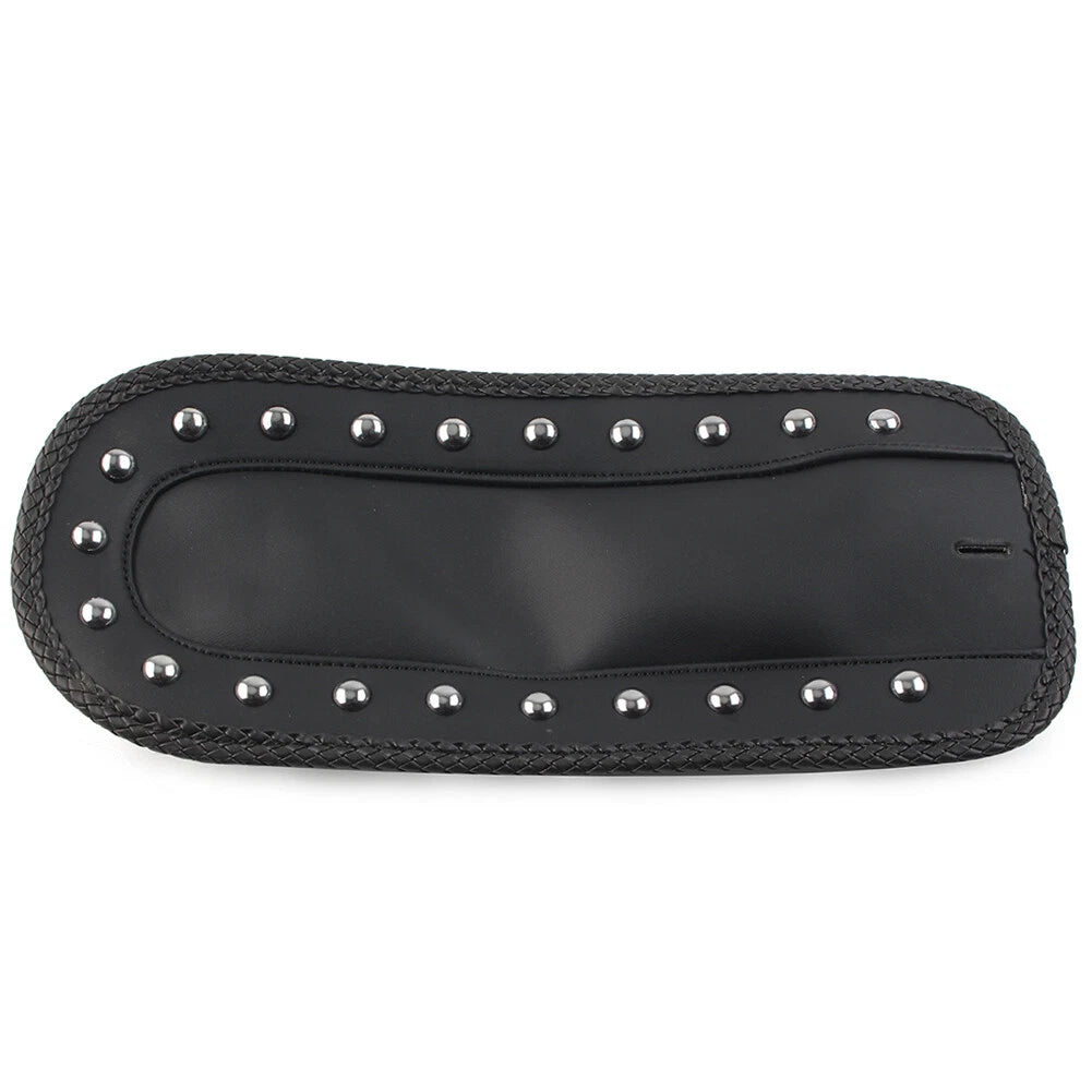 Black PU Leather Rear Fender Bib for Kawasaki Vulcan 1500 (1996-2008)