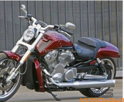 Black LED Turn Signal Mirrors for Harley V-Rod Muscle (2009-2017)