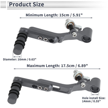 Shifter Lever Titanium Tone Motorcycle for Honda CBR650R (2019–2022)