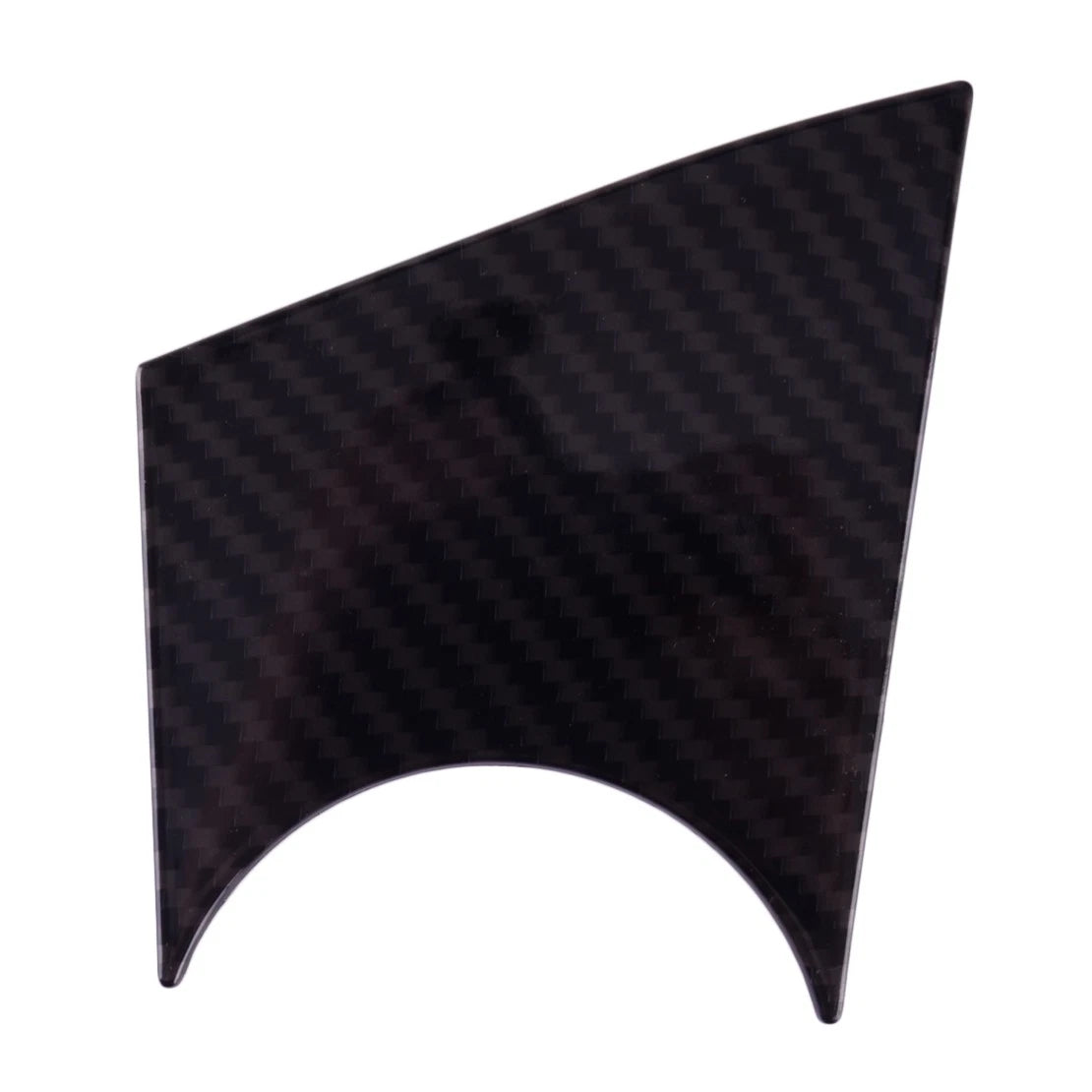 Carbon Fiber Side Mirror Base Cover Trim for Jeep Wrangler Gladiator