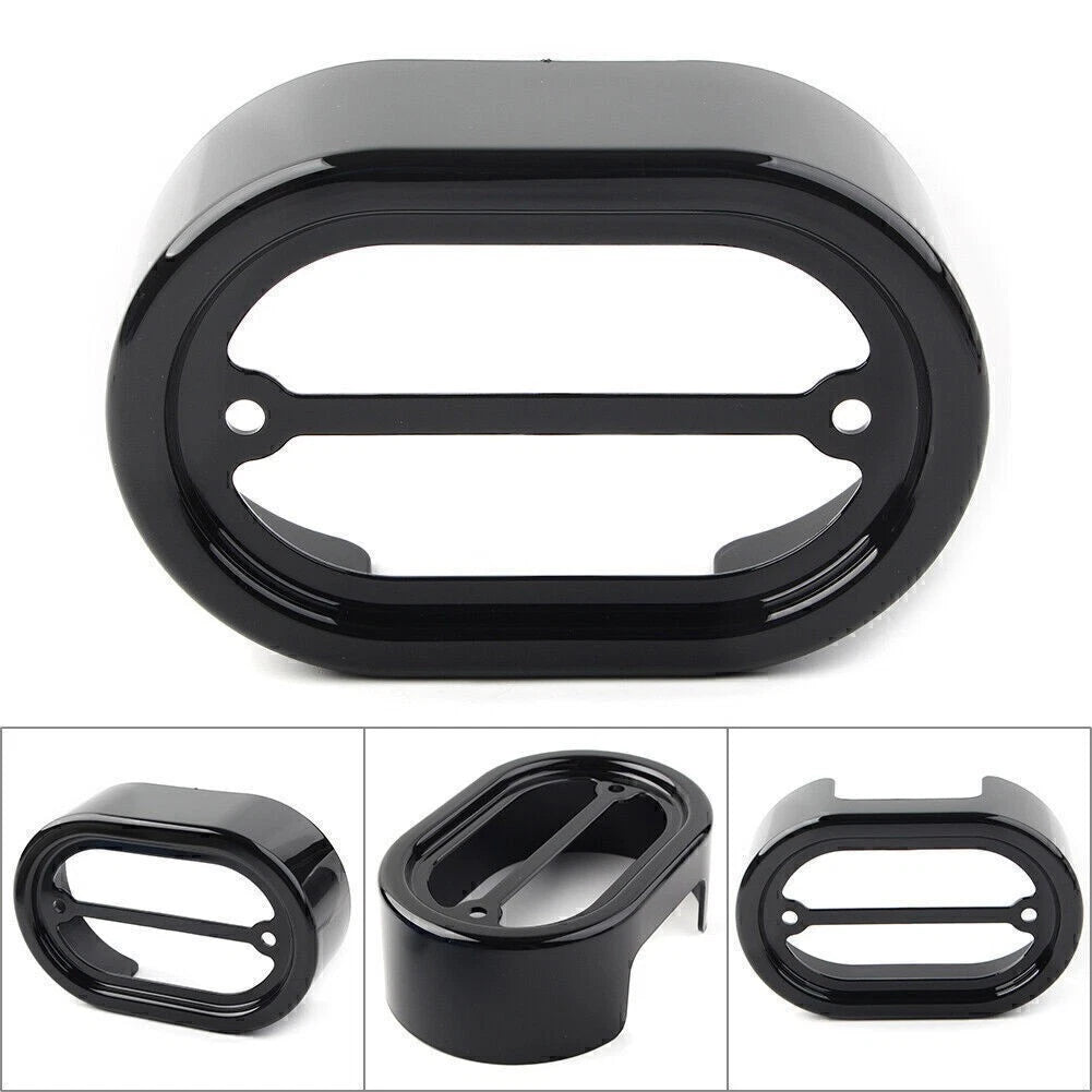 Black Drag Regulator Cover for Harley Davidson Softail FXST FLST FXSTD (2001-2006)