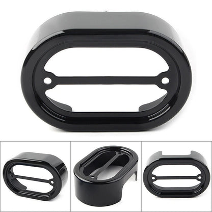 Black Drag Regulator Cover for Harley Davidson Softail FXST FLST FXSTD (2001-2006)