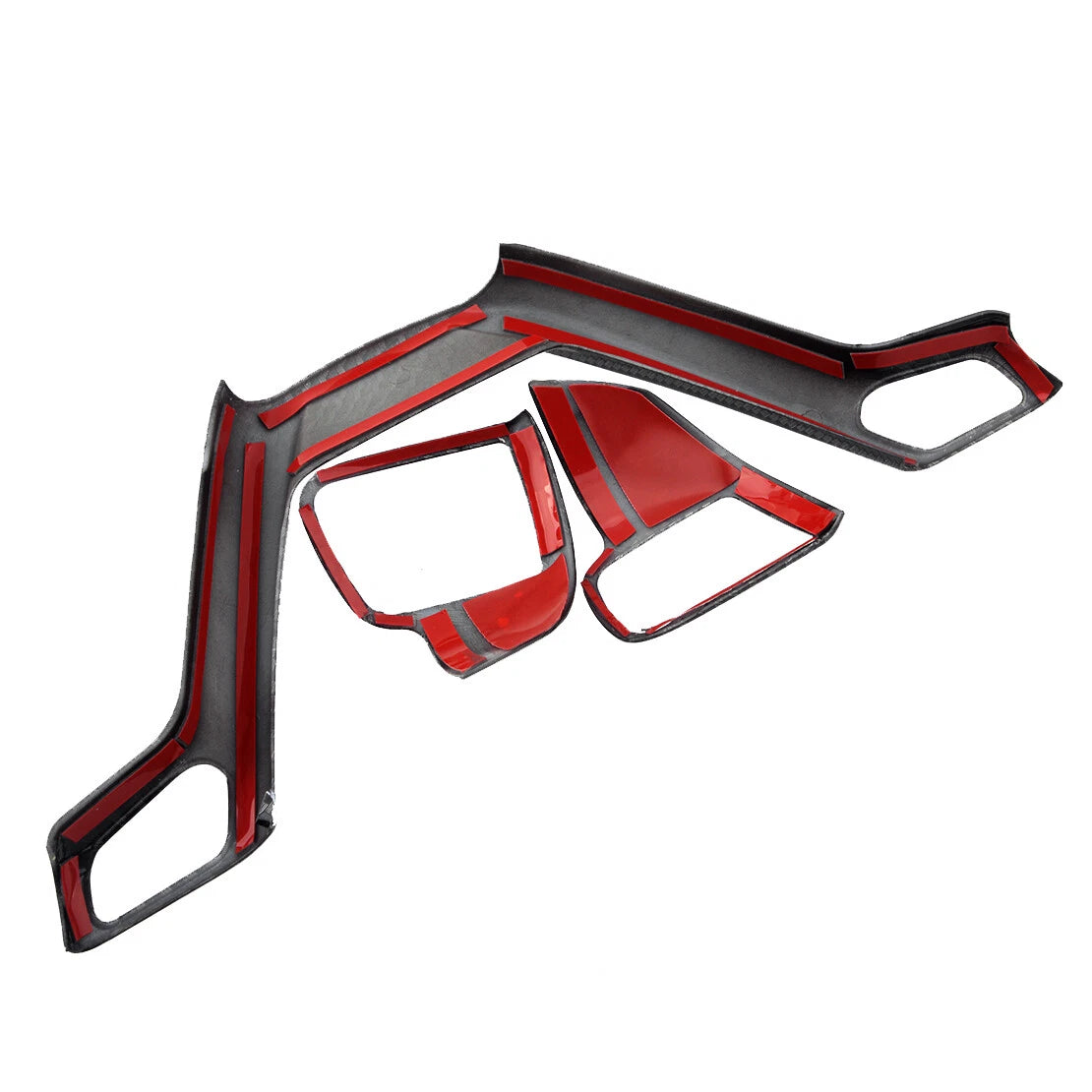 Carbon Fiber ABS Steering Wheel Trim for Toyota Highlander (2014-2019)