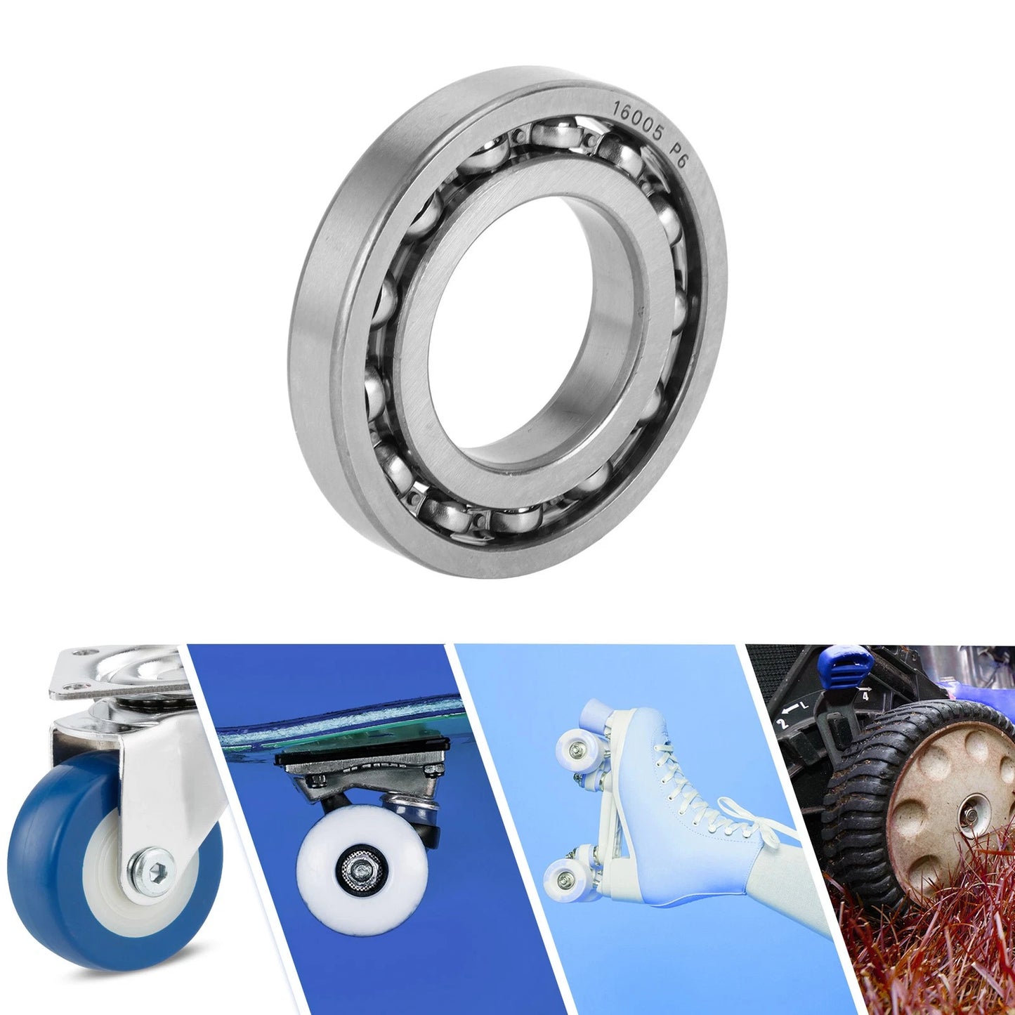 Deep Groove Ball Bearings 25x47x8mm 1 Pc for Scooter Skateboard Wheel