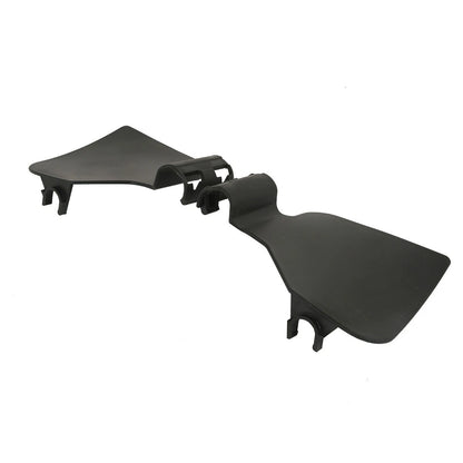 Black Updraft Wind Deflector for Harley Touring Road Glide (1998-2013)
