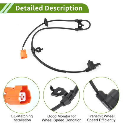 ABS Wheel Speed Sensor for Honda Pilot (2006-2008) - 1 x Front Left Sensor