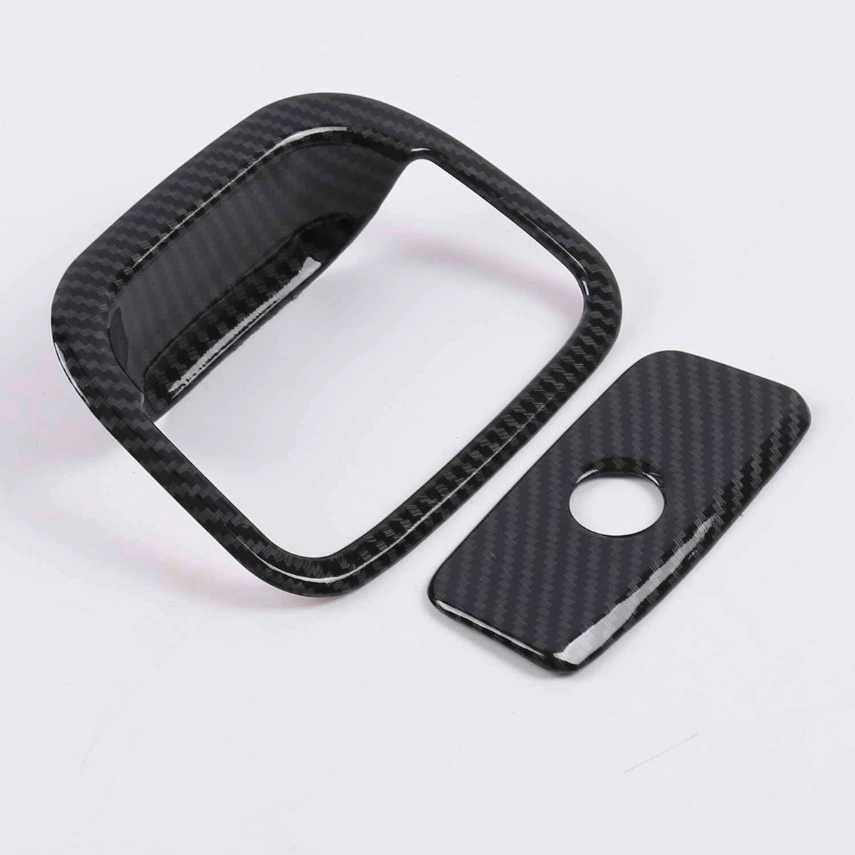 Storage Box Frame Lid Cover Trim for Jeep Grand Cherokee 2014-2021 Carbon Fiber