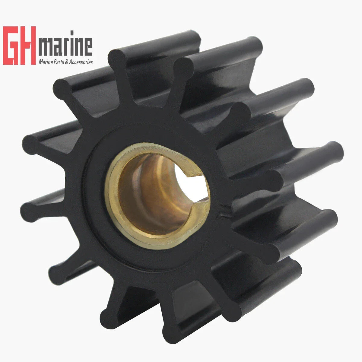 Flexible Impeller for Captain 31 Inboard Motors Marine