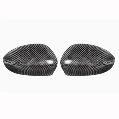 REAL Carbon Fiber Replace Side Mirror Caps Cover Fit Fiat 500 Abarth 2012-2019