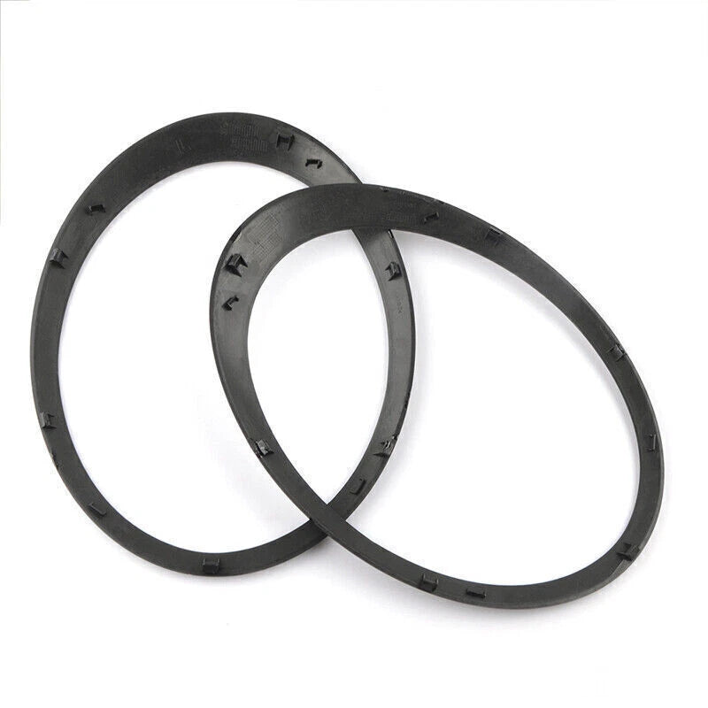 Black Headlight Trim Ring Bezel Cover for Mini Cooper R55 R56 (2007-2015)