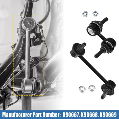 4 x Front Rear Stabilizer Sway Bar Links for Honda CR-V (1997-2001)