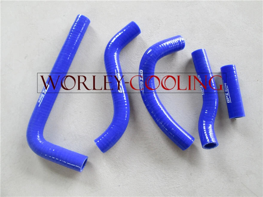 Silicone Radiator Hoses for Suzuki RMZ250 (2010-2012) - Blue 2 x Hoses