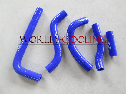 Silicone Radiator Hoses for Suzuki RMZ250 (2010-2012) - Blue 2 x Hoses
