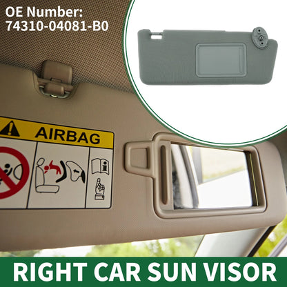 Sun Visor for Toyota Tacoma 2005-2015 with Mirror 2 x No.74310-04081-B0