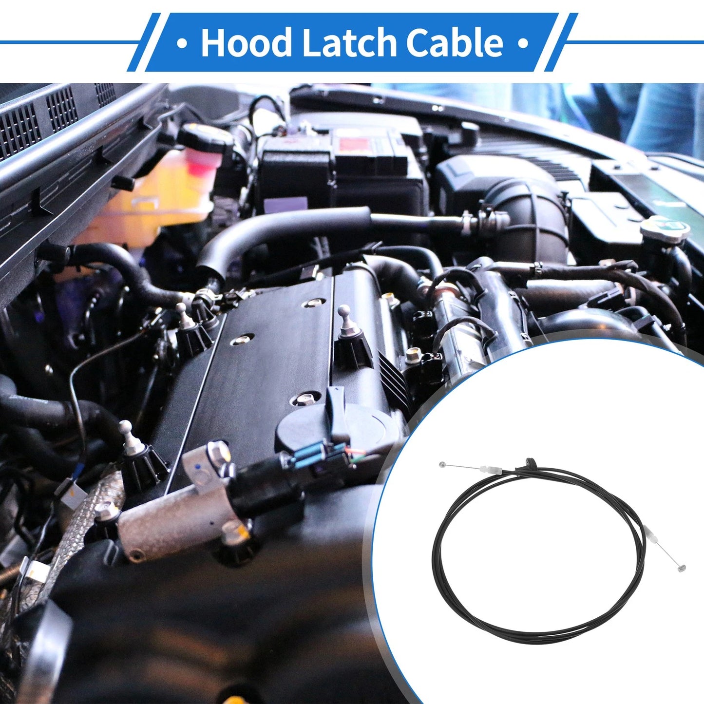 Hood Latch Release Cable for Honda CR-V (2007-2009)