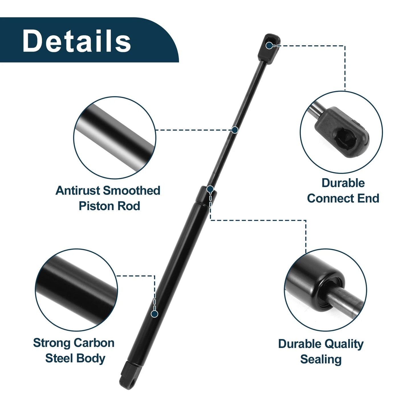 Hood Lift Supports Struts for Ford F-150 Pickup (2009-2014)