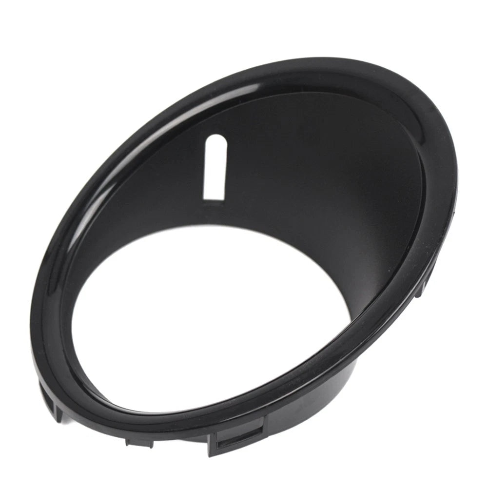 Right Black Front Fog Light Lamp Ring Cover for Mini Cooper (2007-2011)