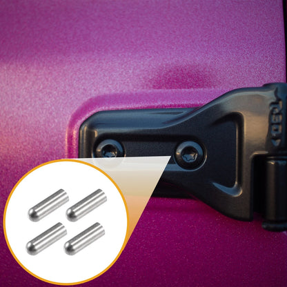 16 x Door Pin Guides & Hinge Liners Kit for Jeep Wrangler (2007-2021)