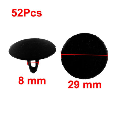 52 x Panel Bonnet Insulation Lining Pad Fastener Clip for Toyota