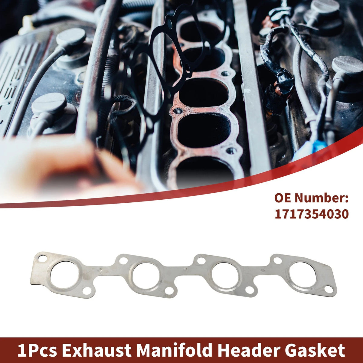 Exhaust Manifold Gasket for Toyota 4Runner 2.4D (1989-1993)