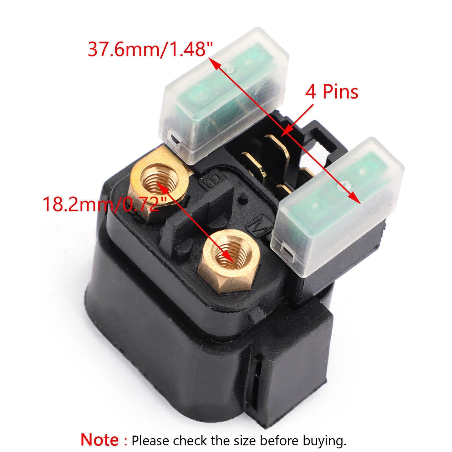 Starter Relay Solenoid for Yamaha YXR 660 Rhino (2004-2008)