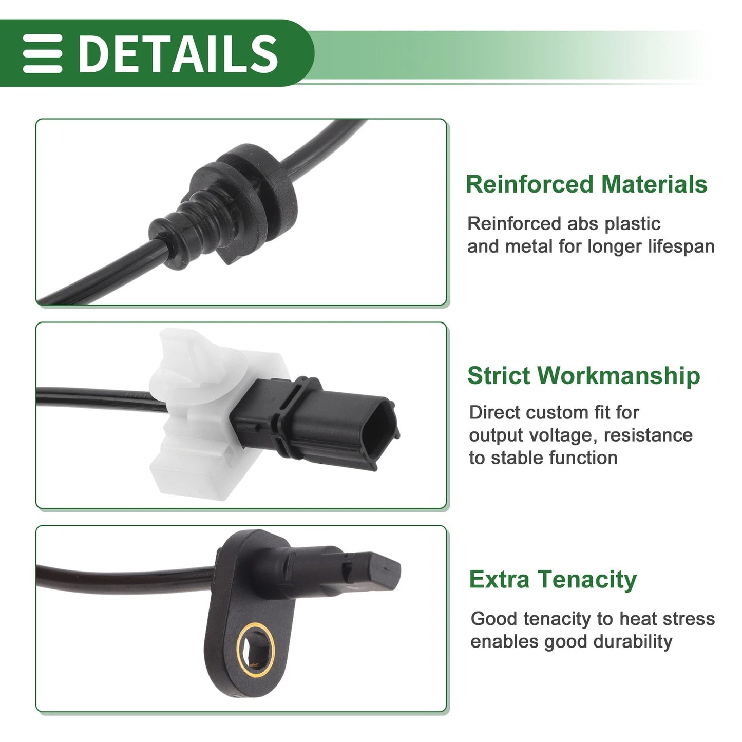 ABS Wheel Speed Sensor for Honda Jade Fr1 (2013-2018)