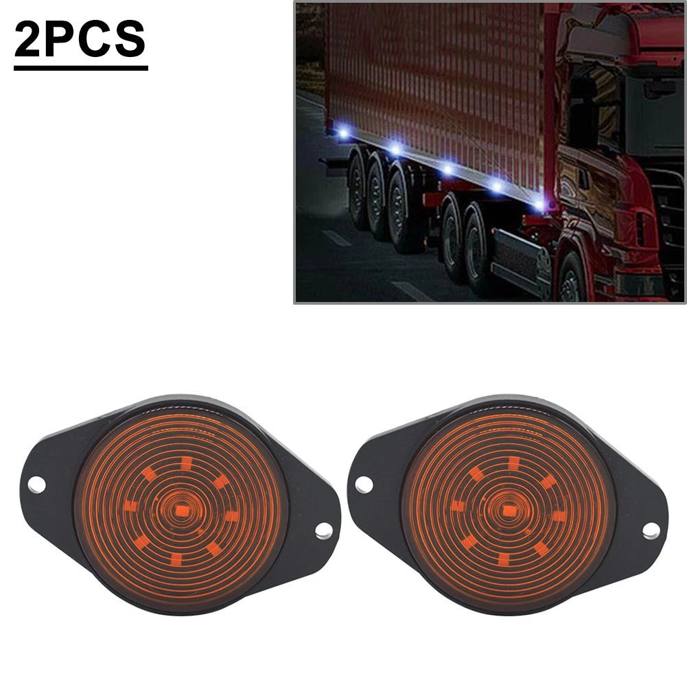 9LED Side Marker Light for Car, Bus, Truck, Trailer, Lorry, Tractor