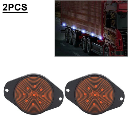 9LED Side Marker Light for Car, Bus, Truck, Trailer, Lorry, Tractor