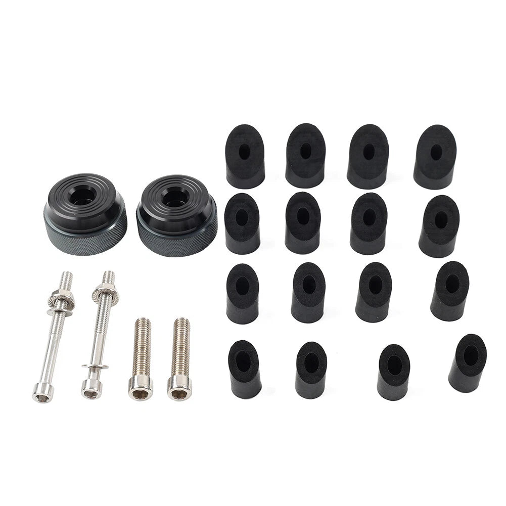 7/8" 22MM Motorcycle Cruise Control Handlebar End Plug Set